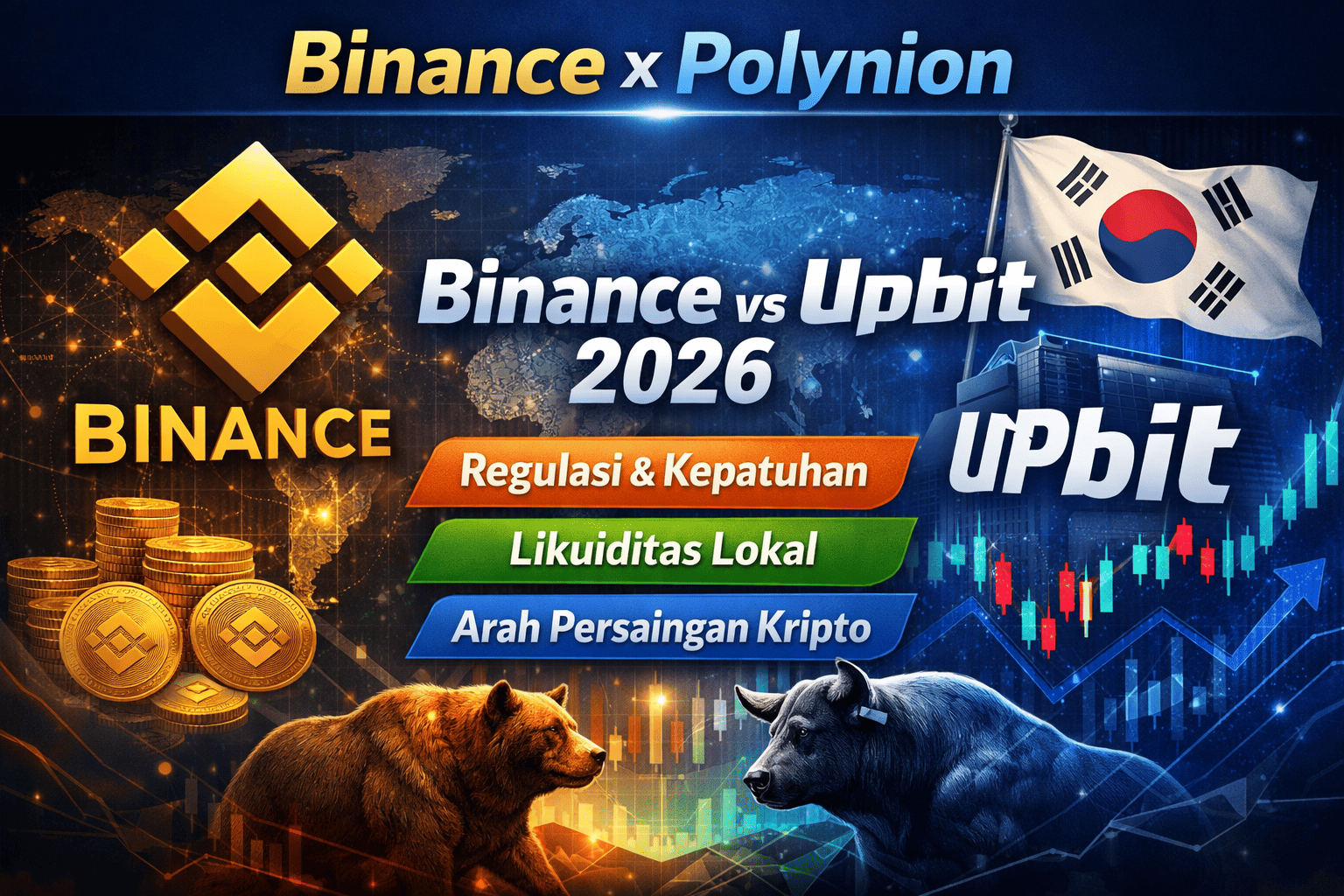Binance vs Emerging Exchanges 2026: Studi Kasus Upbit