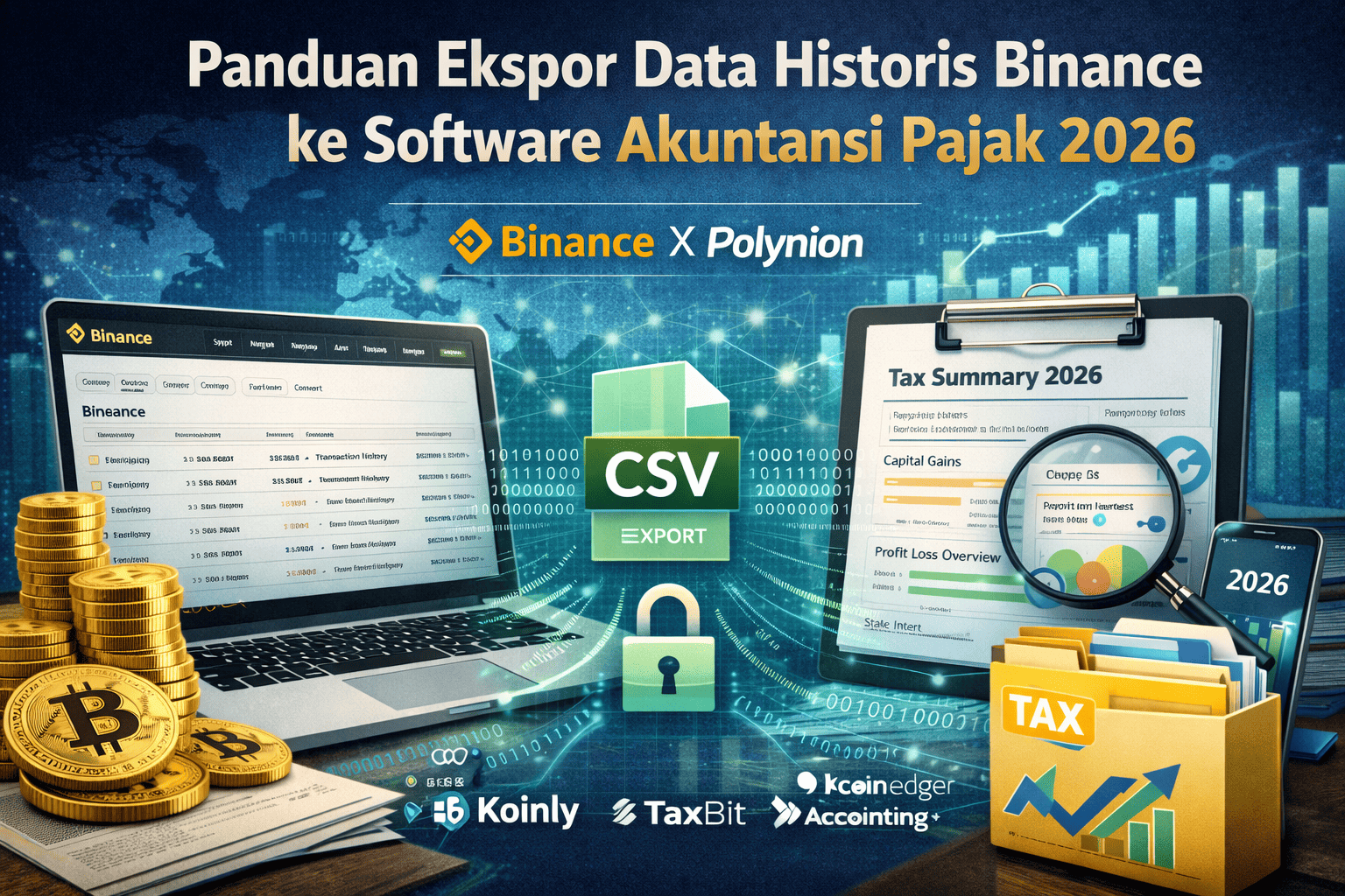 Ekspor Data Binance ke Software Pajak 2026