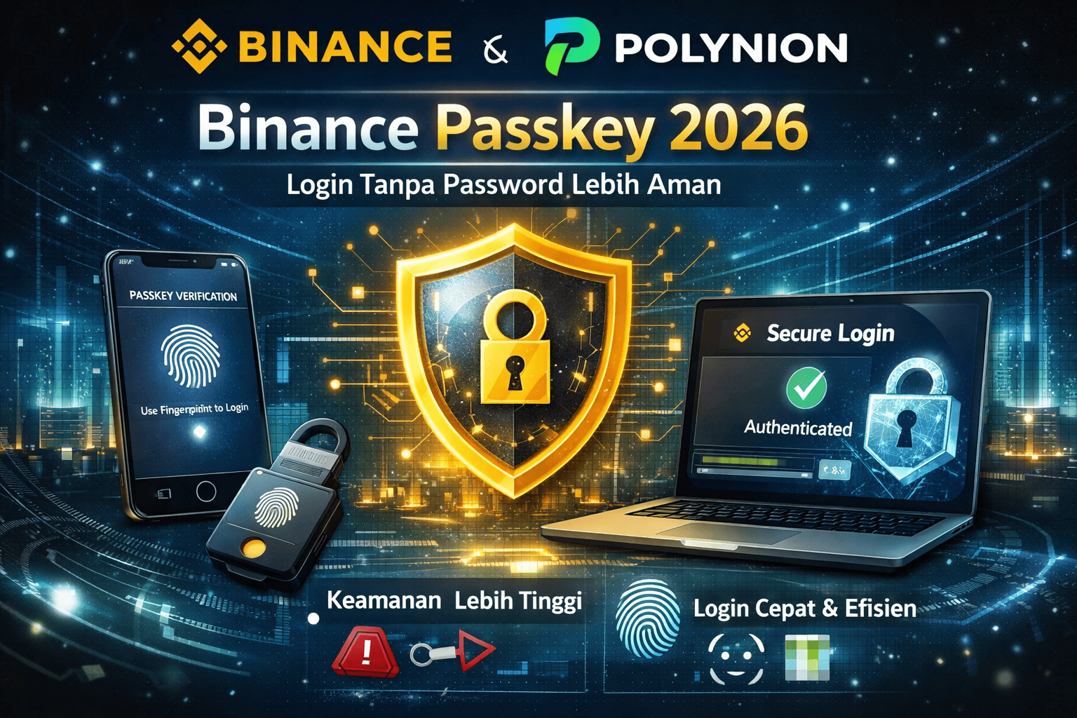Binance Passkey 2026: Login Tanpa Password Lebih Aman