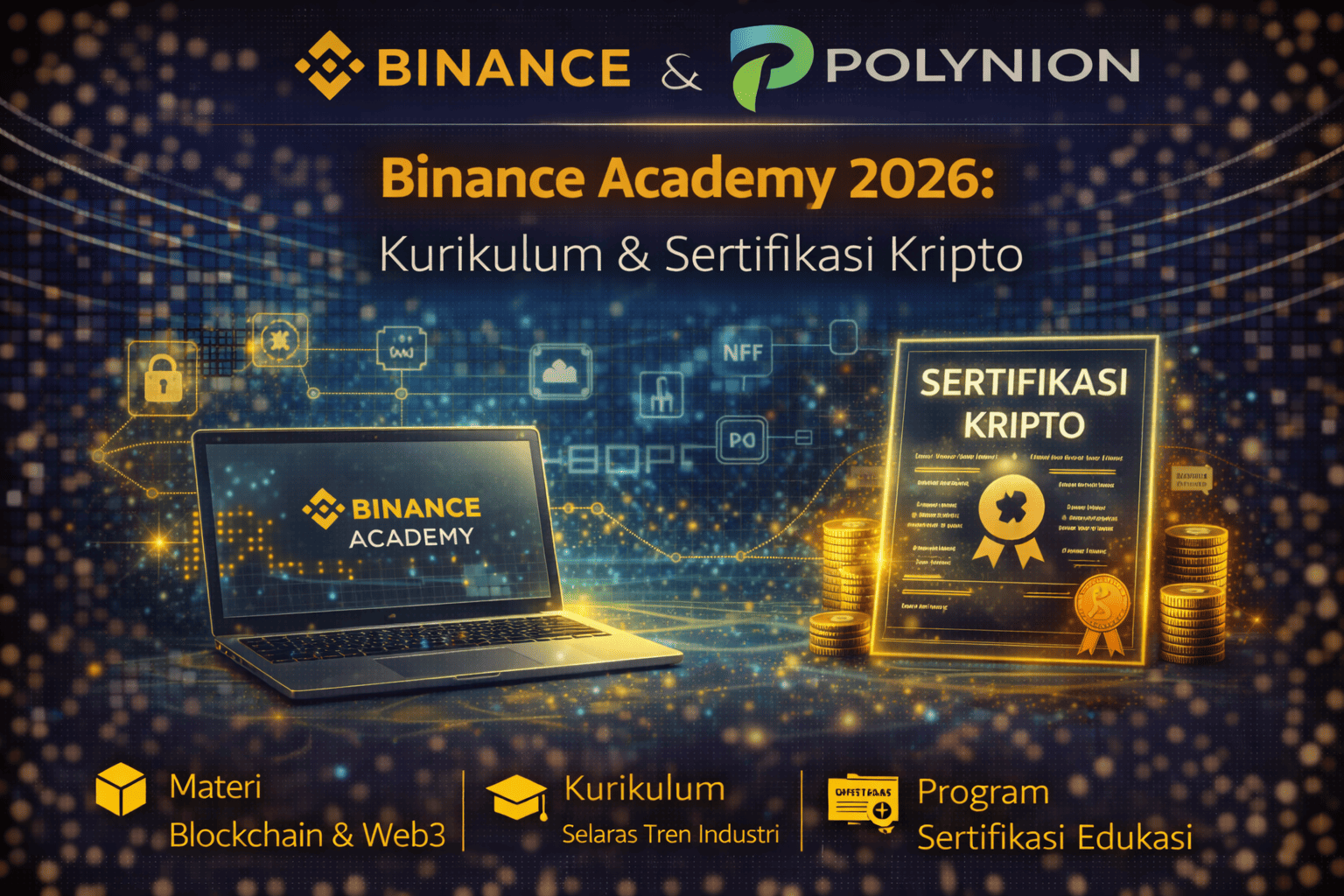 Binance Academy 2026: Kurikulum & Sertifikasi Kripto