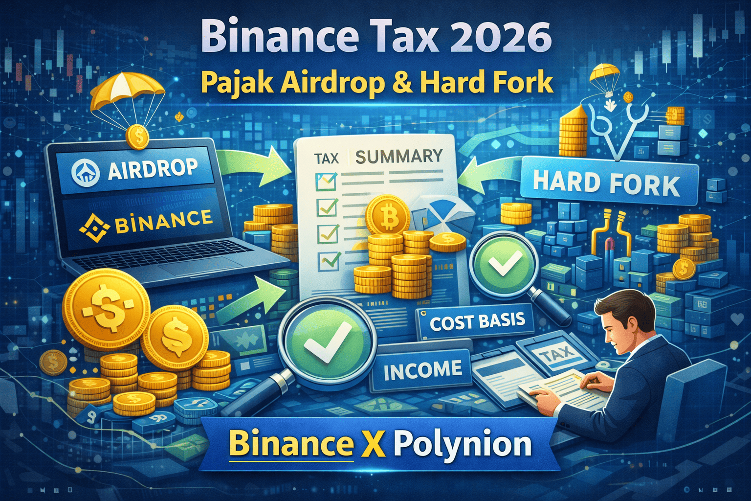 Binance Tax 2026: Pajak Airdrop & Hard Fork