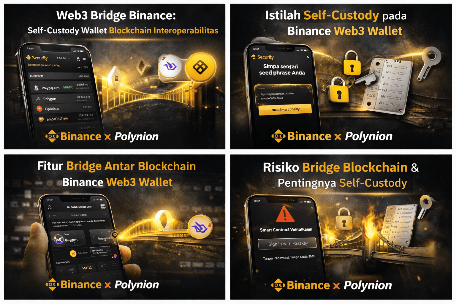 Web3 Bridge Binance: Self-Custody Wallet dan Cara Kerjanya